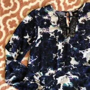 💙Watercolor Blouse